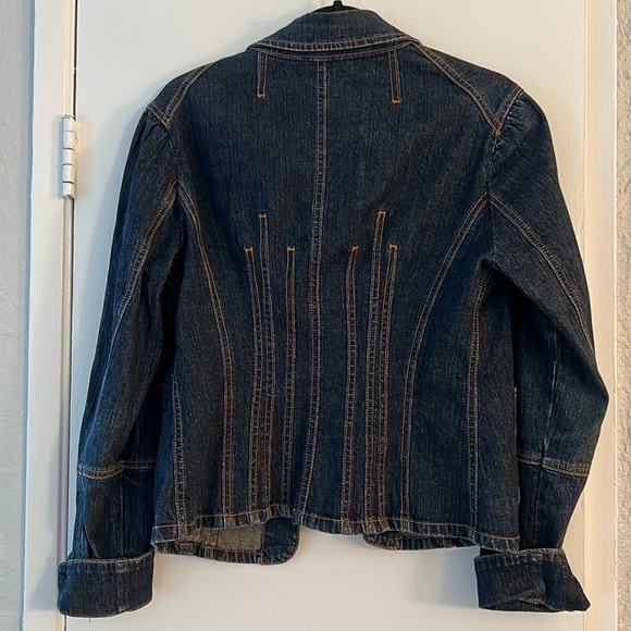 Vintage Dirty Denim Jean Jacket - Picture 7 of 8